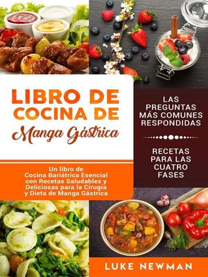 cover image of Libro de Cocina de Manga Gástrica